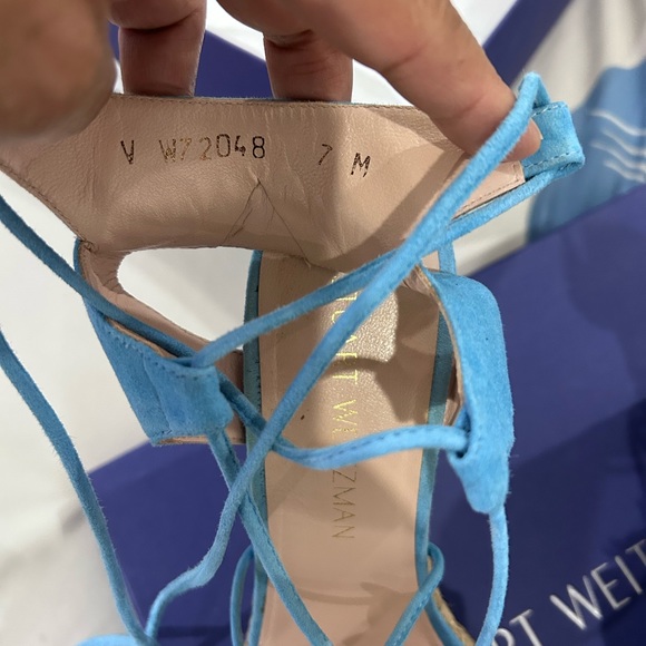 💰PRICE⬇️ STUART. WEITZMAN • Cake Wedge Sandal • sz 7 - Picture 7 of 10